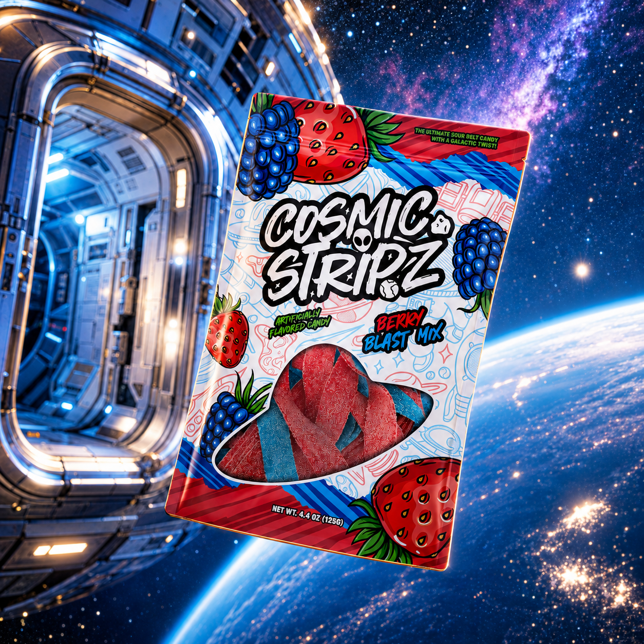 Test candy product