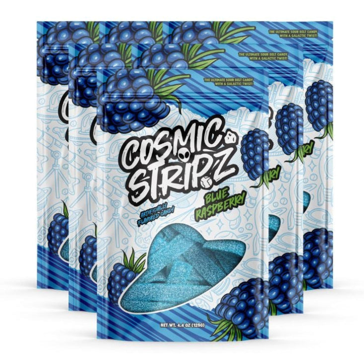 Cosmic Stripz – Blue Raspberry (4.4oz)