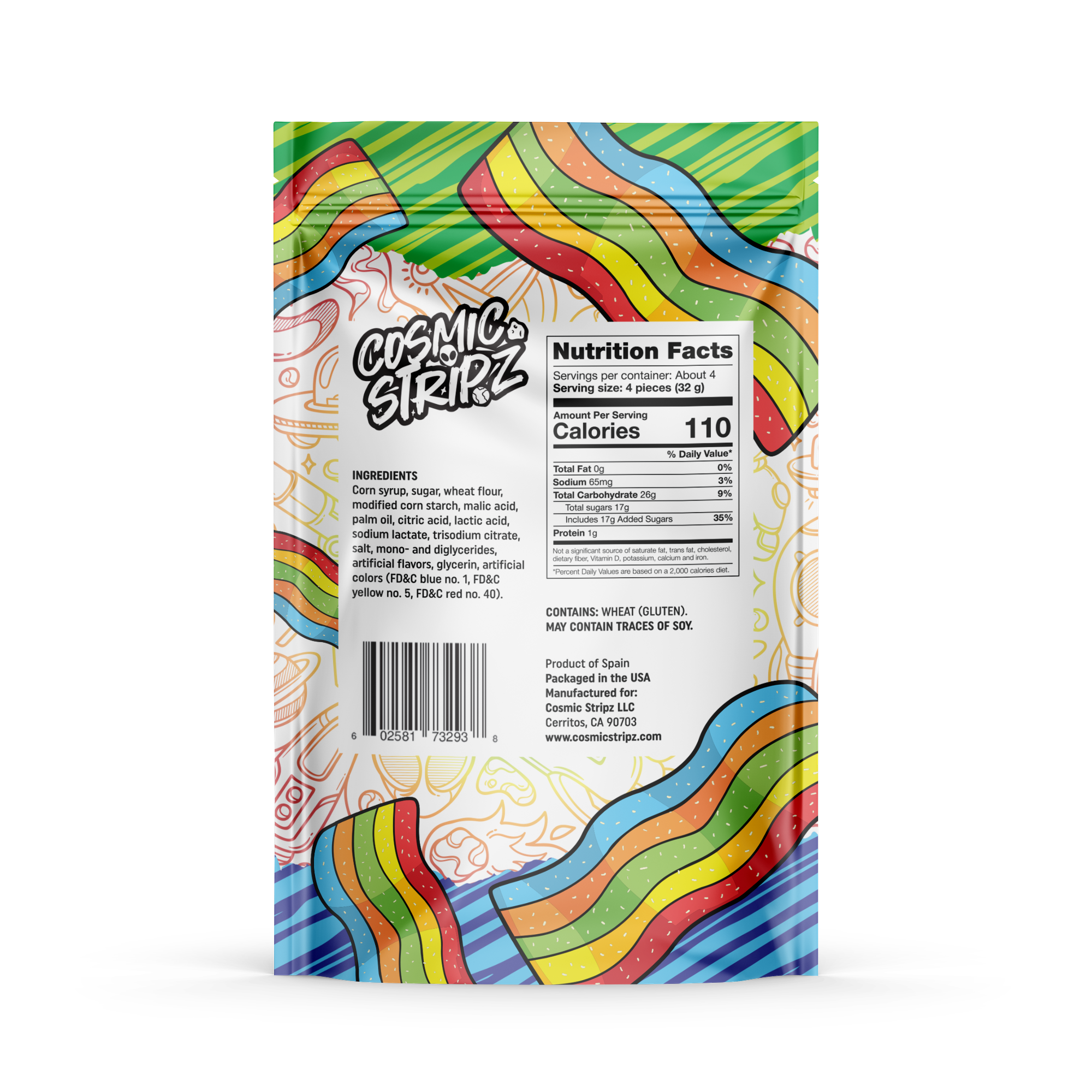 Cosmic Stripz – Rainbow (4.4oz)
