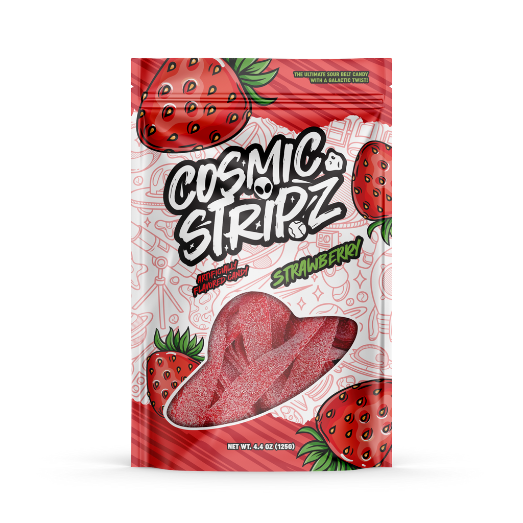 Cosmic Stripz – Strawberry (4.4oz)
