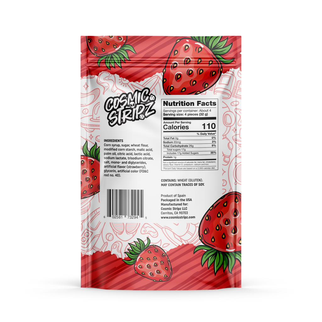 Cosmic Stripz – Strawberry (4.4oz)
